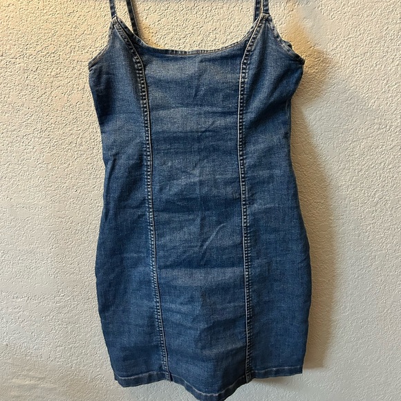 Divided | Dresses | Midi Denim Dress | Poshmark
